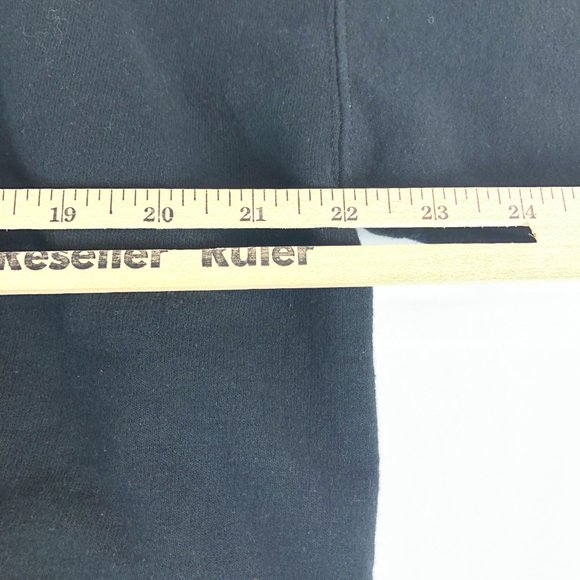 Lularoe Sweater Women's Large Black Crewneck Bless Impress Long Sleeve Pullover - Picture 8 of 8